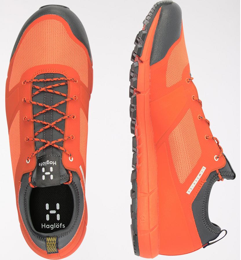 Haglöfs Mens L.I.M Low Hiking Shoes Orange/Black New Zealand 03691SYOE